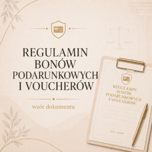 regulamin bonów podarunkowych i voucherów